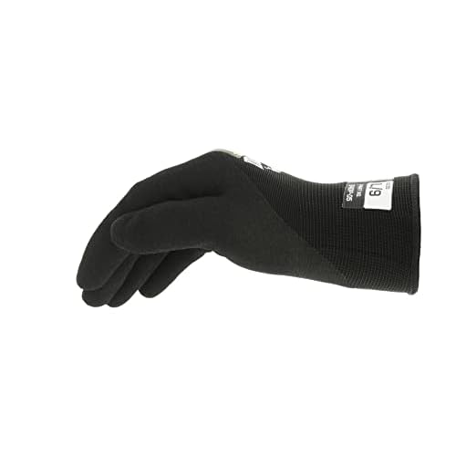 Mechanix Wear SpeedKnit Thermal S4DP05 Gloves - Winter Work Gloves for Protecting Hands in Cold Weather - Insulated - Touchscreen Capable - Water, Abrasion & Cut-Resistant - Large - Black