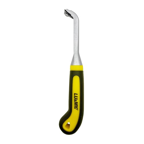 LU&MN Carbide Scraper Tool ? 1-INCH Tungsten Carbide Triangular Blade, Heavy-Duty Paint, Glue & Putty Remover with Ergonomic Non-Slip Handle