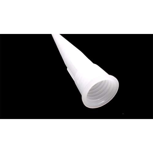 YouU Caulk Nozzles for Caulking Gun (White / 20 Pcs)