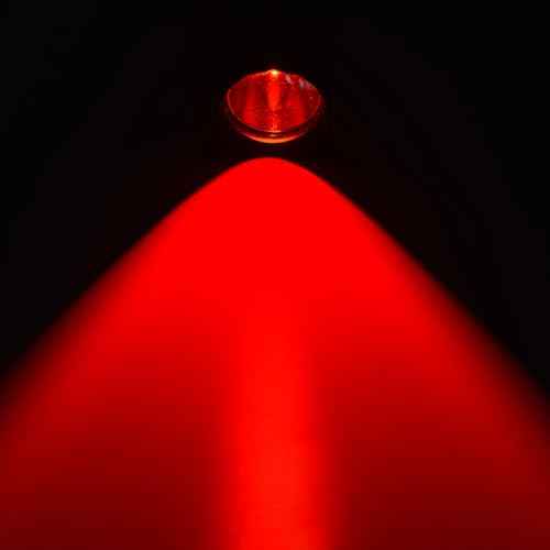 ULTRAFIRE Red LED Flashlight, 10W Single Mode Red Light Flashlight for Night, High Power Small Red Night Light for Astronomy, Aviation, Hunting, Night Observation WF-501R PRO