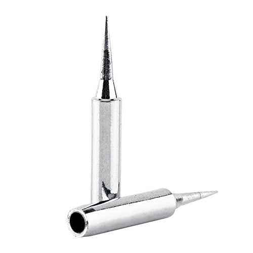 QISF 5 PCS 900M-T-B + 5 PCS 900M-T-I Lead-free Soldering Solder Iron Tips Replacement for Hakko, Radio Shack, TENMA, ATTEN, QUICK, Aoyue, Yihua Soldering Station And More Tool