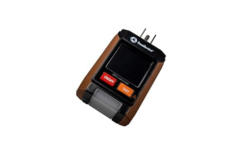 Southwire GFCI Receptacle Tester with LCD Display, 3 Prong, GFCI Tester, 40032S