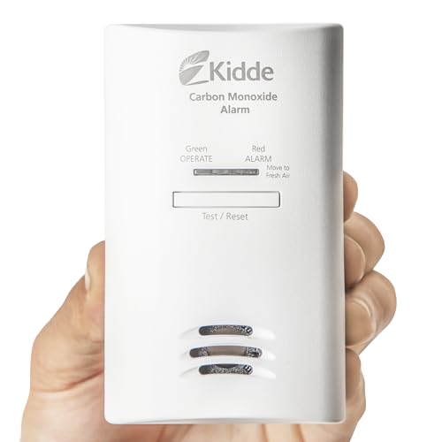 Kidde Plug-in Carbon Monoxide Detector with Battery Backup - 1 Pack, 3rd Edition