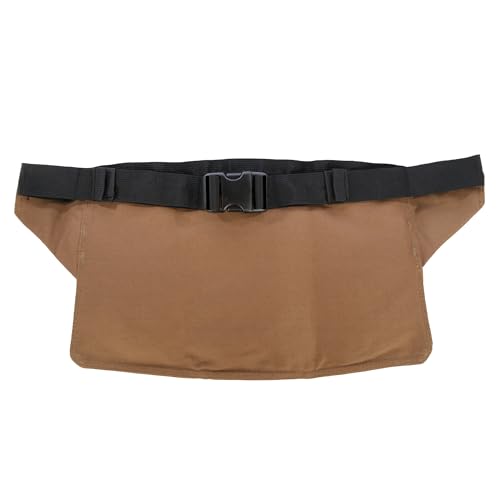 WOLVERINE Guardian Cotton Waist Apron with Reinforced Pockets, Adjustable Belt & Large Utility Pockets,Brown