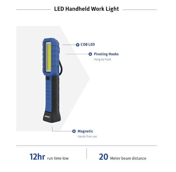 K.balt 300 -Lumens LED Battery-Operated Handheld Work Light