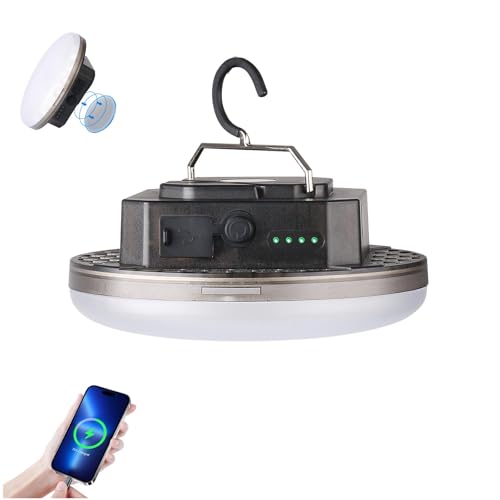 40W Rechargeable LED Camping Lantern - Waterproof Portable Light 5000Lm for Tents & Outdoors