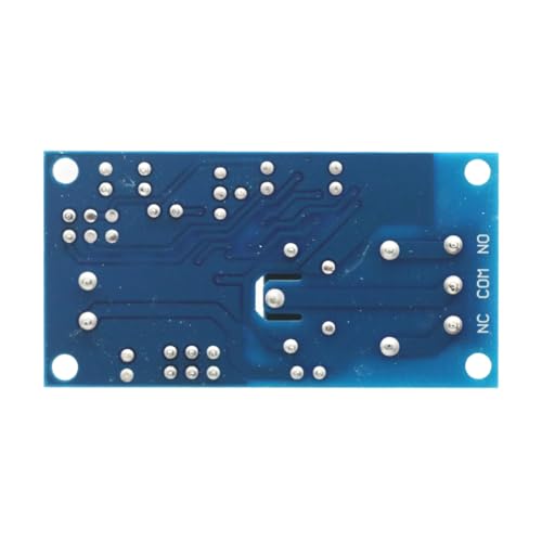 12V Relay Delay Switch Module with Timer, 8 Time Settings, Protection Diode