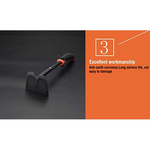 Edward Tools Carbon Steel Hand Hoe