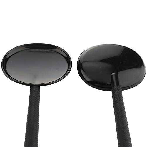 4 Pack Black Handheld Eye Occluder Plastic Vision Optics Optometry Instrument for Eye Chart Exam