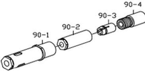 Reliable Air Tools RAT202HC1 Nose for Huck® 3/16" C6® Fasteners