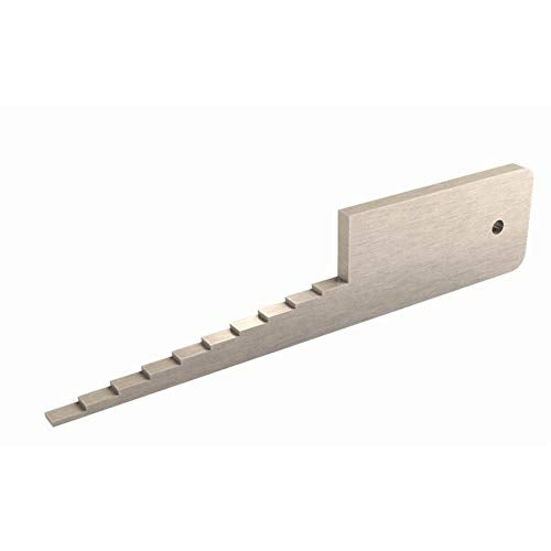 Bon Tool 84-864 Gauge for 14-832 Step Testing Gauge Kit, 6' x 1"x2"