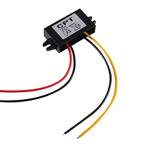 DIANN 12V to 5V 3A 15W Buck Converter Module - Wire Interface, Car Power Regulator