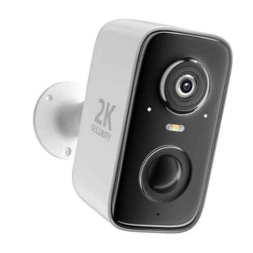 Rraycom Security Cameras Wireless Outdoor,2K Battery Powered AI Motion ...