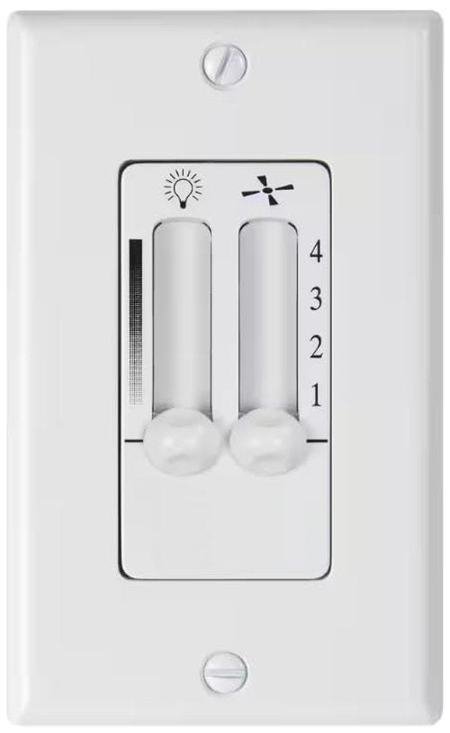 Wall Control 27182 Replacement for Hunter Ceiling Fans, Includes 1 Extra Speed Setting, Light Dimmer