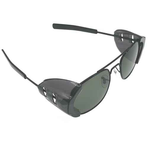 2/4/6/10 Pairs Safety Glasses Side Shields,Slip on Side Shields,Fits Small to Medium Eyeglasses Frames(Black,Medium)