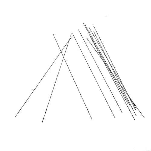 Spiral Scroll Saw Blades, 12 PCS #1 Scroll Saw Blades for Wood Metal Plastic Cutting Sawing Carve 13 cm / 5 inch