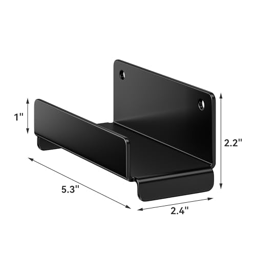 Heavy Duty Ladder Hooks 2 Pack for Garage Wall Storage - Supports Ladders, Chairs & Patio Furniture