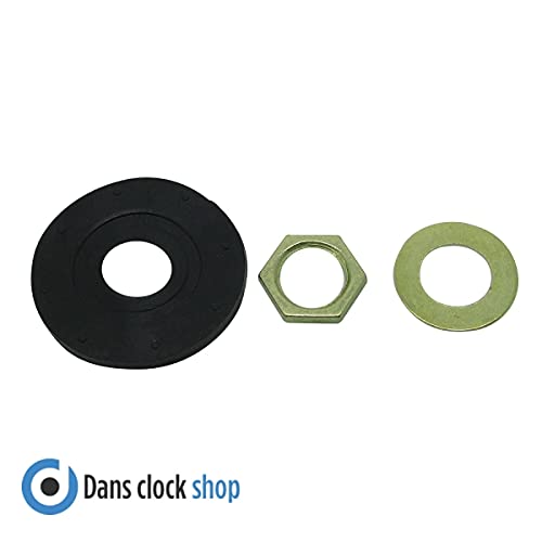 New Quartz Ticking Clock Movement Mechanism Motor Repair Kit Battery Powered ROHS Suitable Baitu 6168 Replacement (Medium - Gold Thread 11mm - Total Length 18mm, Without Hanger)