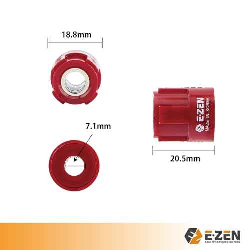 Multi-Function Powerful Magnetizer ULTRA - Universal Magnetic Tool for Screwdriver & Drill Bits (Red)