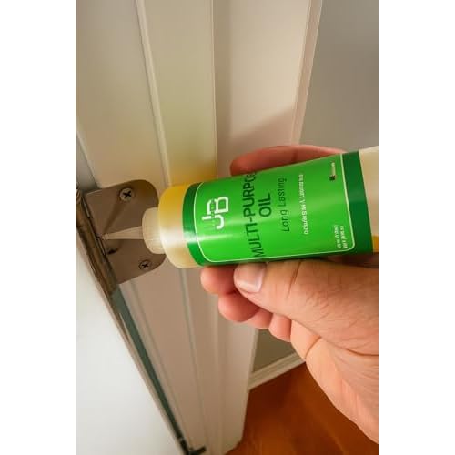 JB Industries Multi-Purpose Lubricating Oil 4 oz ? All-Purpose Oil for Home, Automotive & Shop Use, Long-Lasting Anti-Rust Machine Oil with Precision Drip Applicator for Hinges, Wheels, Tools, & More