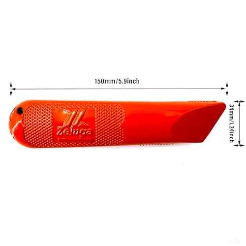 19-536 Heavy Duty Drywall Utility Knife, Fixed Blade Design and Integrated Storage, One-Twist Blade Change