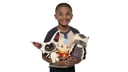 Jazwares Avatar: The Last Airbender Appa Plush - 8-Inch Sitting Sky Bison Toy