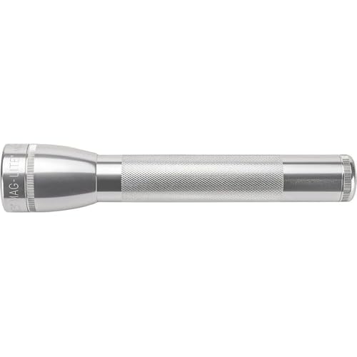 MagLite 3C Cell LED Flash Light, Silver
