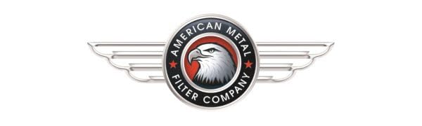 American Metal Filter 9x10-1/2" Aluminum Mesh Grease Filter (2 Pack) with 3/32" Basket, Reusable, WB2X8391 Compatible