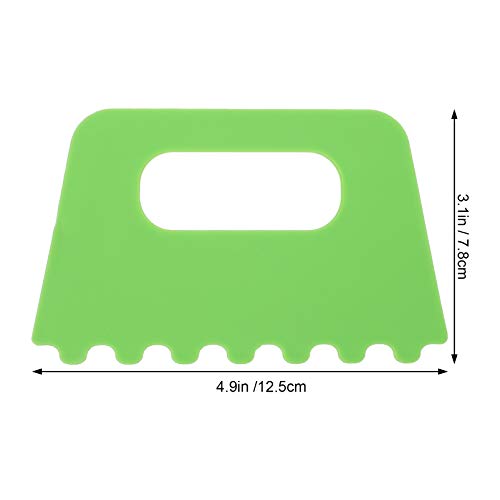 4pcs Plastic Paint Scraper Tool, Plastic Textured Paint Supplies Graffiti Painting Tools Putty Scraper For Textured Art On Canvas Acrylic Painting