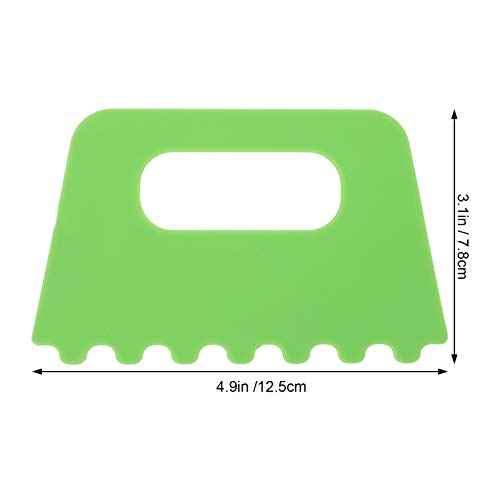 4pcs Plastic Paint Scraper Tool, Plastic Textured Paint Supplies Graffiti Painting Tools Putty Scraper For Textured Art On Canvas Acrylic Painting