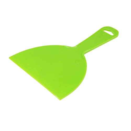uxcell Putty Scraper 6" Plastic Flexible Putty Knives Disposable Spreader for Taping Drywall Wall Painting Green 3pcs