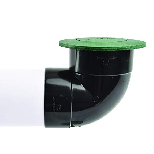 NDS 422G 4-Inch Pop-Up Drainage Emitter with Elbow for Sewer & Drainage Systems
