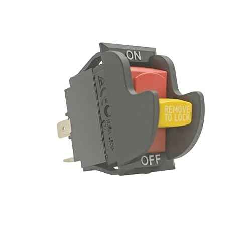 SW7A On-Off Toggle Switch 2 Prong for Delta, Ryobi 46023, Delta/Porter Cable 489105-00, 438010170141,Compatible with Table Saws, Drill Press, Power Tools, Planer, Band Saw