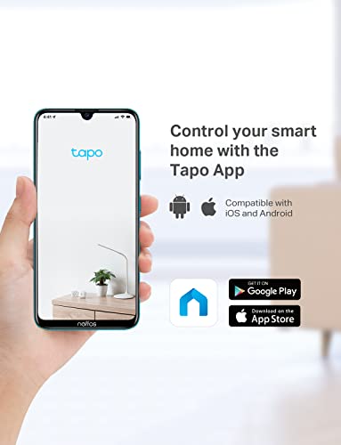 Tapo 1080P Indoor Security Camera Baby & Pet Monitor, 1-Pack, White