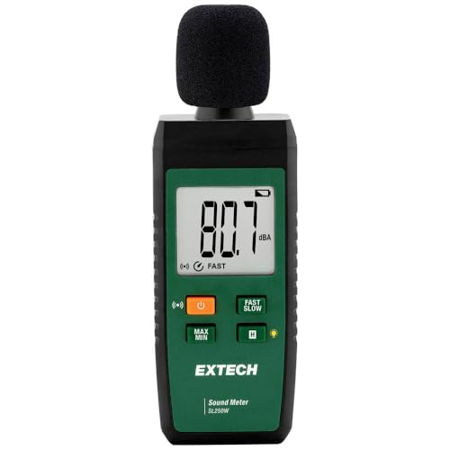 Extech SL250W Sound Meter with ExView App Connectivity