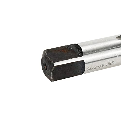 Pipe Thread Tap G3/8-19 BSP 55 Degree 4 Straight Flutes Pipe Tap