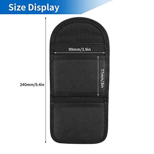 Double Glove Pouch for Duty Belt, 1680D Nylon Glove Holder Latex Disposable Pouch for Police Firefighter