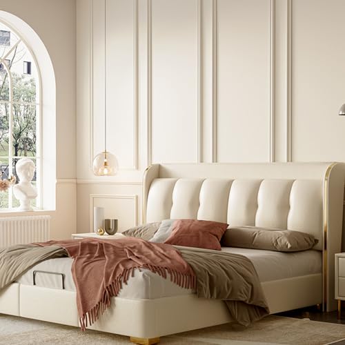 Gaahing 6 Sets Premade Accent Wall Molding Kit, Pre-Cut Wainscoting Panels, Ready to Assemble Chair Rail Moulding for Interior Decoration