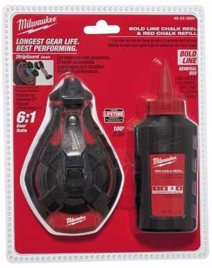 Milwaukee Tool 48-22-3986 Bold Line Chalk Reel (3-Pack)