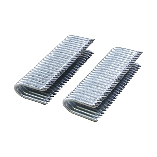 Freeman 9-Gauge 1-1/2" Galvanized Fencing Staples - Heavy Duty, Rust-Resistant, 1000 Pack