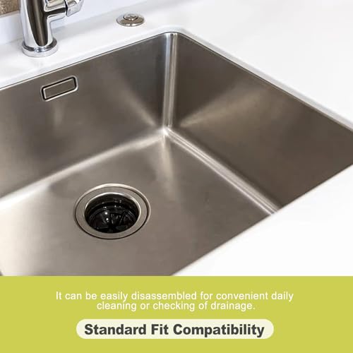 3-3/8 Inch Garbage Disposal Splash Guard, Removable Rubber Sink Baffle – Quiet Drain Cover