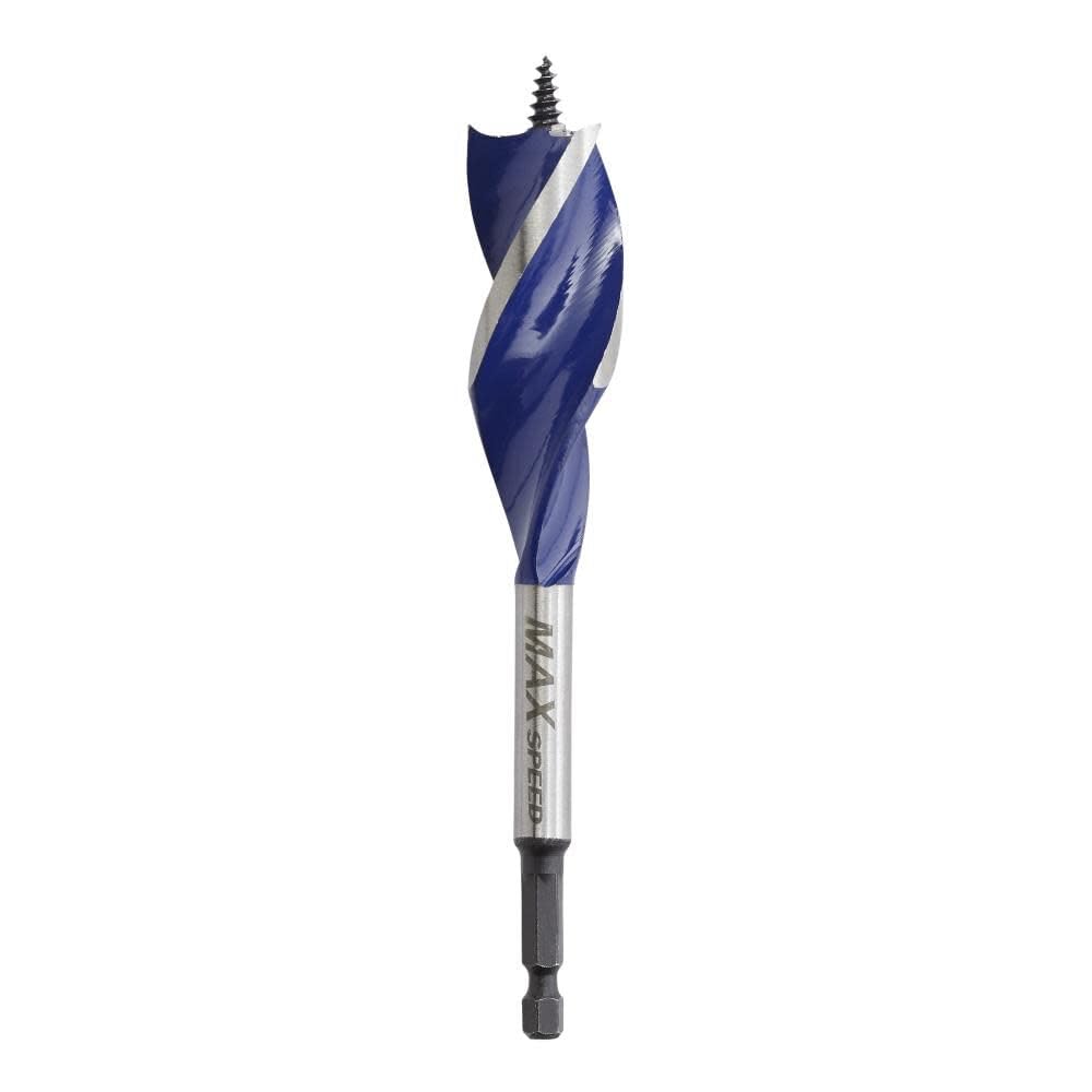 IRWIN SPEEDBOR Tri Flute Wood Drill Bit 1" X 6"(3041007)