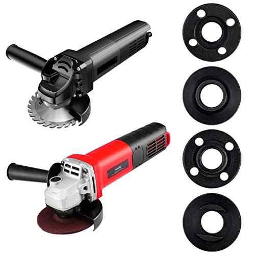 5pcs Grinder Flange Angle Wrench Spanner Metal Lock Nut for Compatible with Dewalt Milwaukee 193465-4 Bosch Black Decker Ryobi Makita 5" 5/8-11 Parts