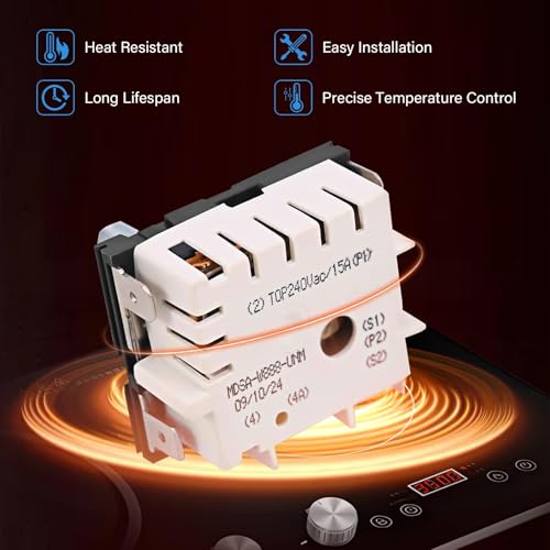 BTNTVEN DG44-01002A Regulator-Energy Dual Infinite Switch for Samsung Range - Model DG44-01002A