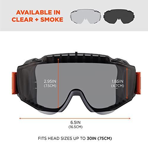 Ergodyne Skullerz Modi Protective OTG Safety Goggle, Indirect Venting, Anti Fog, Scratch Resistant?