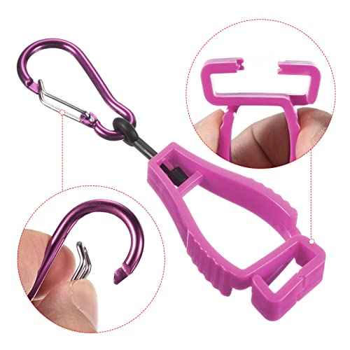 Glove Clips - Grabber Clip Holder Gloves Keeper Clamp Grabber Catcher Apply to Worker Construction Belts Helmet