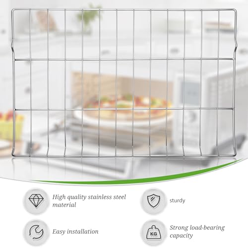 2Pcs MHL63411403 Oven Rack - 24.8 x 16.2 in, Stainless Steel, Range/Stove Compatible (Variation: 2Pcs)