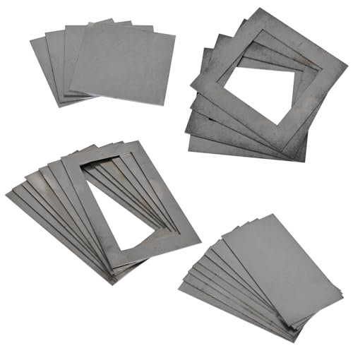 Welding Practice Kit£¬48-Piece 3x5¡± Welding Coupons with Premium 18-Gauge Steel Plates for MIG,Suitable for welding practice and improving welding skills¡¦