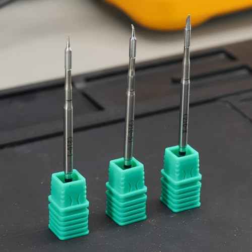 YIHUA C210-Compatible 3 Pcs Soldering Tip Set (Type-I, Type-SI and Type-K) ONLY for YIHUA 982 Green, 982D, 982-III (706A Handpiece), 992D-II, 982D-III, and 982D-II Soldering Station
