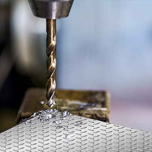 7/32" Cobalt Drill Bits 12Pcs, M35 HSS Metal Drill Bit Set with Storage Case for Hard Metal, Stainless Steel, Cast Iron